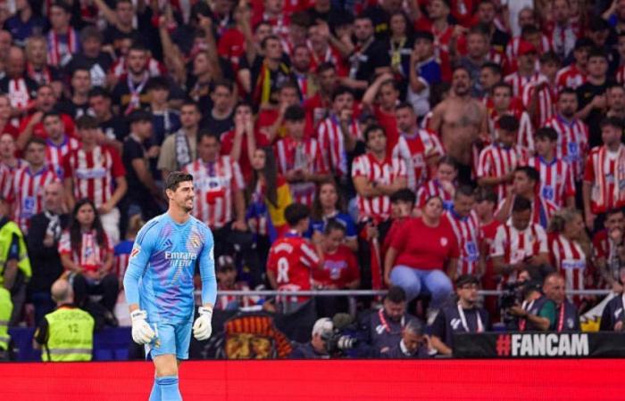 große Sanktion für Colchoneros-Anhänger nach den Vorfällen mit Courtois