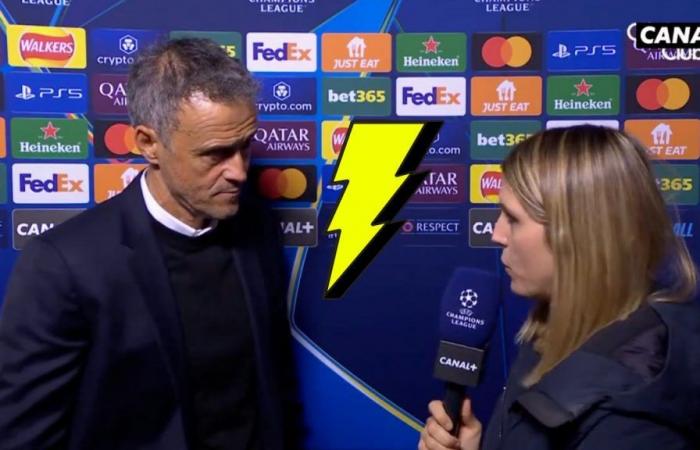 Luis Enrique genervt von einem Canal+-Journalisten