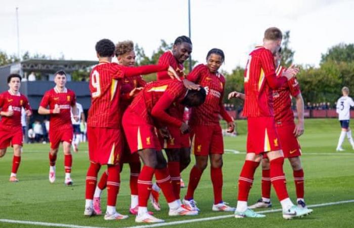 Liverpool gewinnt das erste Spiel der UEFA Youth League seit 23 Monaten – dank eines unvorstellbaren Torschützen