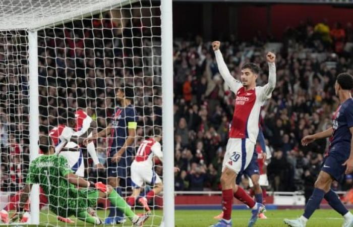 Arsenal schlägt PSG, Inter Mailand und Barcelona gewinnen