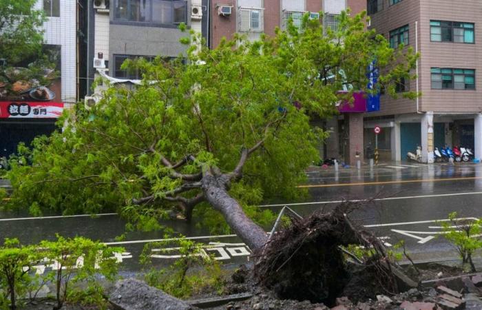 Der Taifun Krathon tötet und hinterlässt Tausende Betroffene