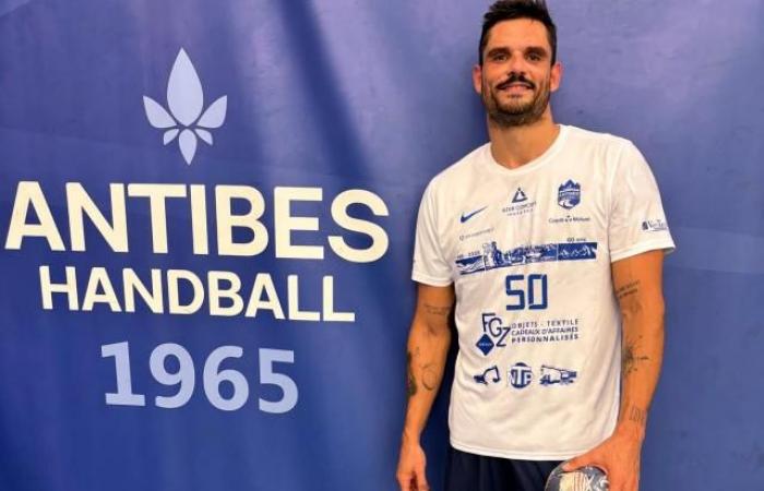 Florent Manaudou widmet sich neben seinem Schwimmtraining wieder dem Handball