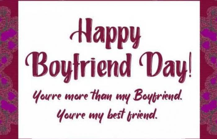 Wünsche, Nachrichten, Zitate, Bilder, FB-Status zum Teilen am National Boyfriend Day |