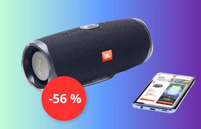 Profitieren Sie schnell von -56 % Rabatt auf den atemberaubenden JBL Charge 4-Lautsprecher, bevor dieses exklusive Angebot verschwindet