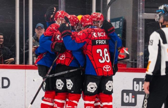 Ein Offensivspiel gegen den EV Zug – Lausanne HC