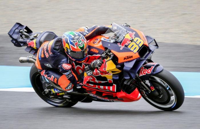 Brad Binder bringt KTM an die Spitze