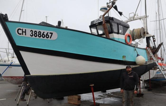 Der junge Fischereichef Romaric kehrt mit einem neuen Boot nach Cotentin zurück