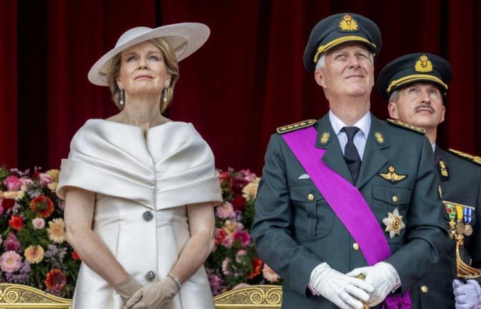 König Philippe und Königin Mathilde von Belgien zu einem Staatsbesuch in Lille am 16. Oktober