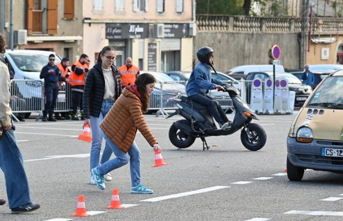 Limoux: Simulierter Unfall, um Jugendliche für die Gefahren im Straßenverkehr zu sensibilisieren