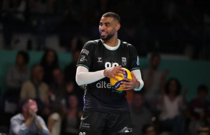 Der schwere Schlag von Poitiers durch Earvin Ngapeth, Sieger in Chaumont