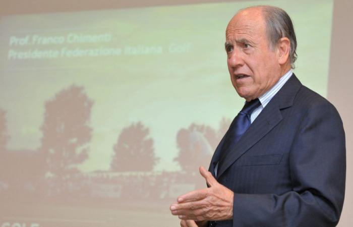 Tod von Franco Chimenti, Präsident des italienischen Golfverbandes