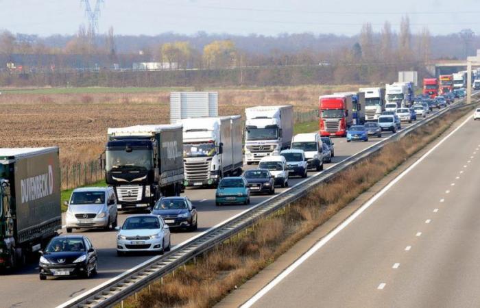 Elsass. Am Montag kam es zu einer „groß angelegten“ Schneckenaktion gegen das Schwerlastfahrzeugsteuerprojekt der CEA