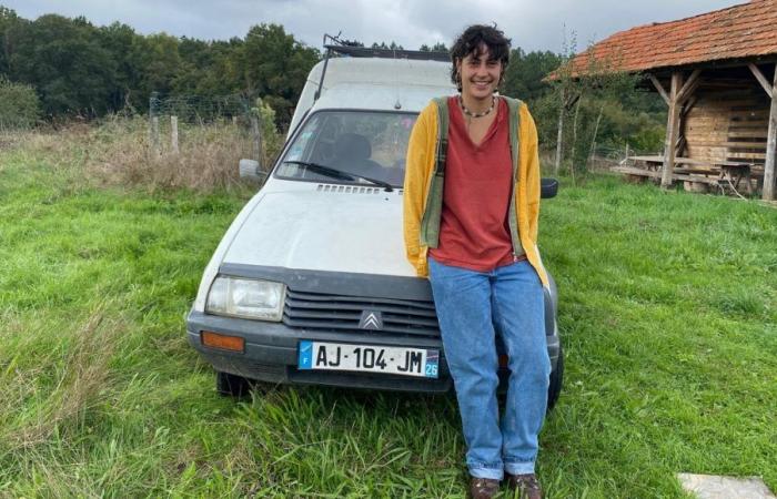 VIDEO – 40 Jahre C15 in der Dordogne: Amélie, 25 Jahre alt, durchquert Frankreich in einem C15