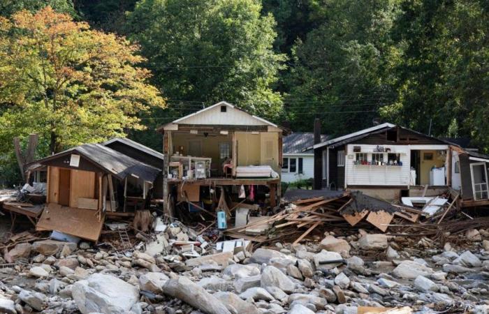 Nach der Verwüstung durch Hurrikan „Helene“ beginnt der Wiederaufbau