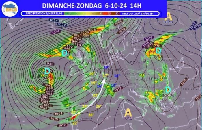 Luc Trullemans kommt für die kommenden Tage nicht mit guten Nachrichten…