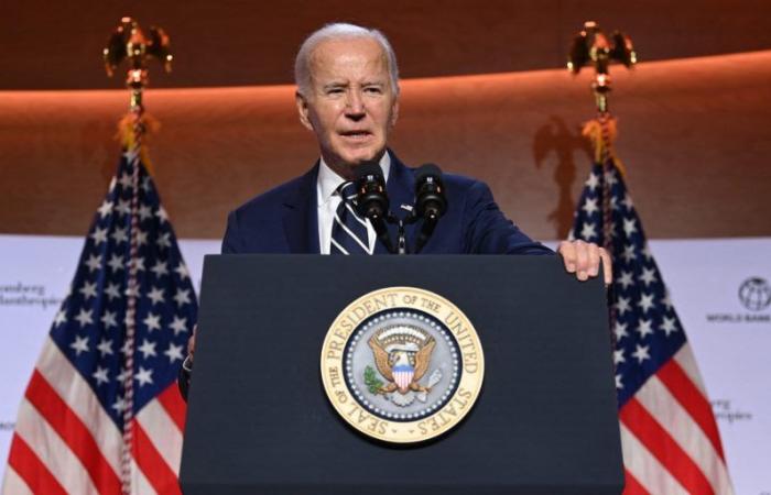 Einen Monat vor der Präsidentschaftswahl befürchtet Joe Biden, dass die Abstimmung nicht „friedlich“ verlaufen wird.