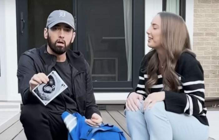 Eminem wird Großvater, verkündet der Rapper im Video zu seinem Song „Temporary“