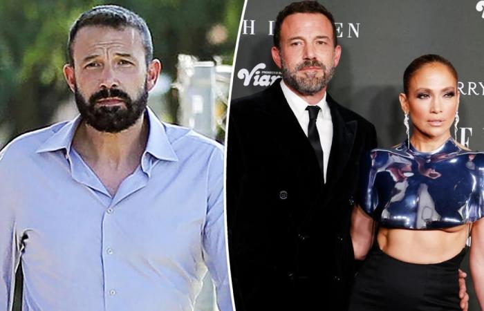 Ben Affleck präsentiert während der Scheidung von Jennifer Lopez seinen frisch gefärbten Bart