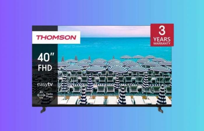 Der Preis für den 40-Zoll-LED-FHD-Fernseher von Thomson sinkt bei einem guten Cdiscount-Angebot auf unter 200 €