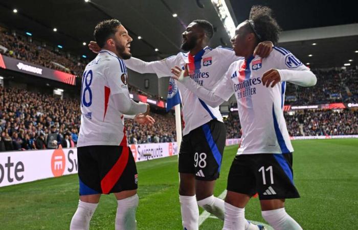 Europa League: Mit Doppelpacks von Lacazette und Fofana gewinnt OL auf dem Platz der Rangers