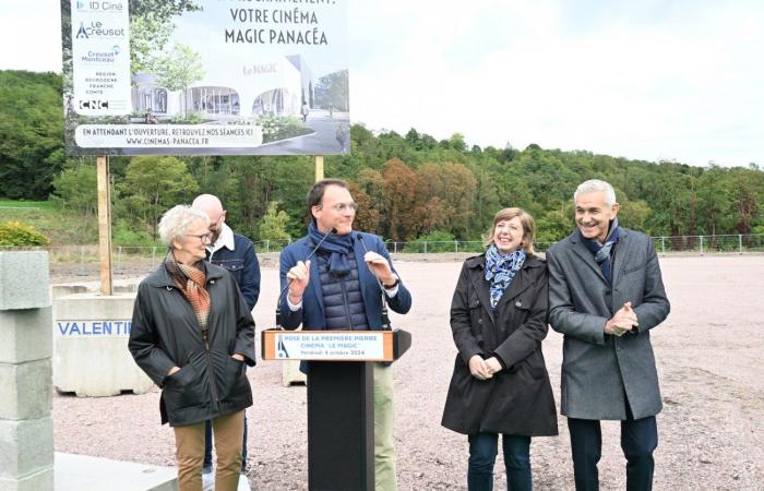 LE CREUSOT: Der Grundstein für den Le Magic-Komplex ist gelegt … und es ist kein Kino