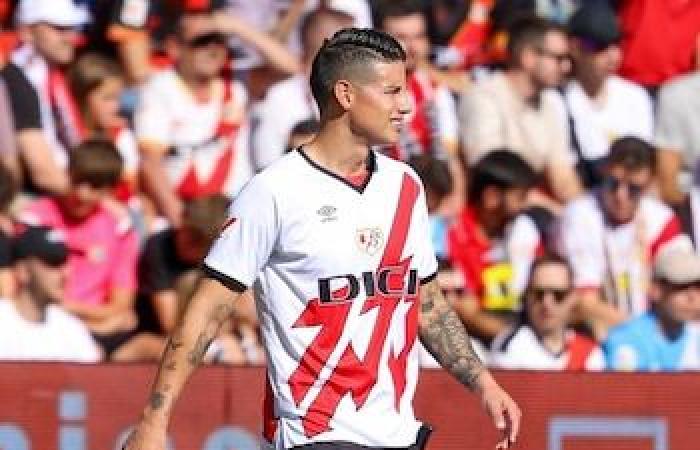 James Rodríguez wird nach seinem ersten Tor in der spanischen Liga suchen: Zeit und Ort, um Valladolid gegen Valladolid zu sehen. Rayo Vallecano