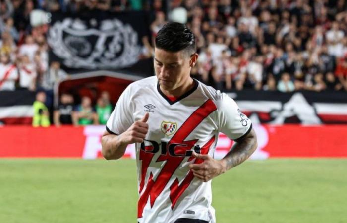 James Rodríguez wird nach seinem ersten Tor in der spanischen Liga suchen: Zeit und Ort, um Valladolid gegen Valladolid zu sehen. Rayo Vallecano