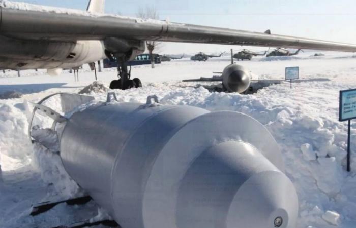 Russland hätte die ODAB-9000 abgefeuert, die größte Bombe der Welt