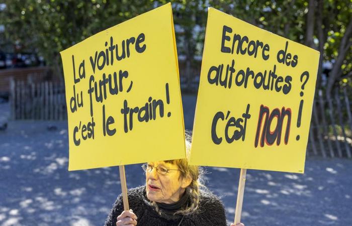 Zwei Demonstrationen in Genf und Lausanne gegen den Autobahnausbau – rts.ch