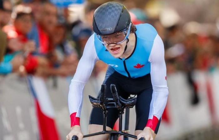 Paracyclist Alexandre Hayward kehrt nach seinen Medaillen nach NB zurück