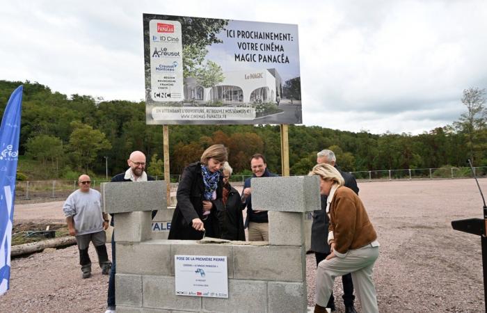 LE CREUSOT: Der Grundstein für den Le Magic-Komplex ist gelegt … und es ist kein Kino