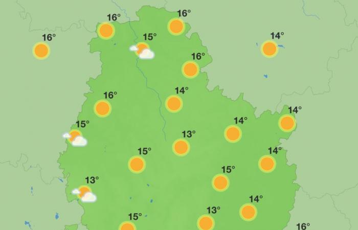 Wetter an der Côte-d’Or – Ein Wochenende unter wechselndem Himmel