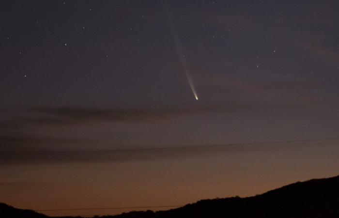 Atemberaubende Bilder des „Kometen des Jahrhunderts“, der in wenigen Tagen am Himmel über Frankreich erwartet wird