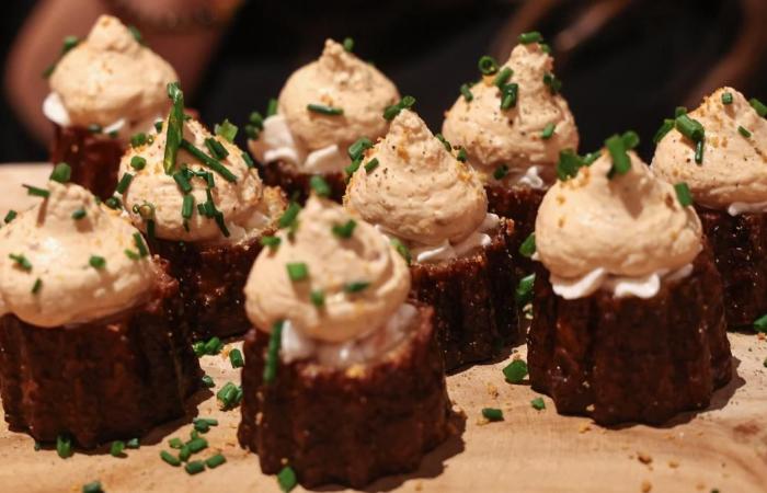 Cream’lé, die Bordeaux-Canelé-Dessertversion von Cyril San Nicolas, herausgegeben von „Sud Ouest“