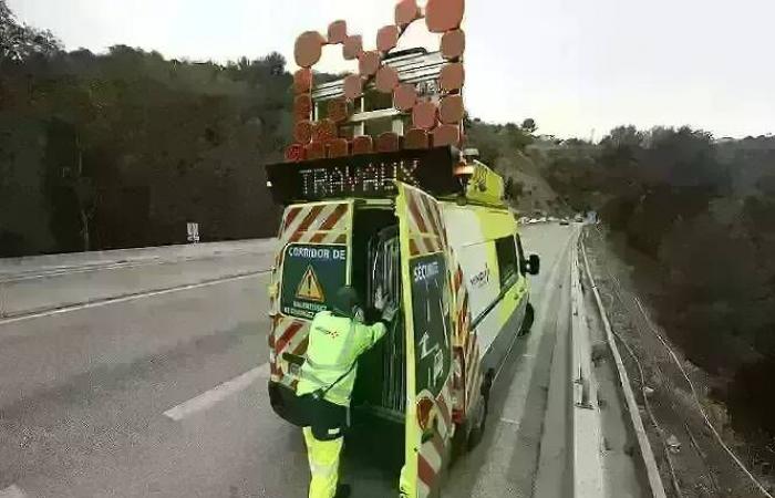 Arbeiten, gesperrte Rampen, Umleitungen… Hier sind die Verkehrsänderungen auf der A8 von Montag, 7. bis Freitag, 11. Oktober in den Alpes-Maritimes