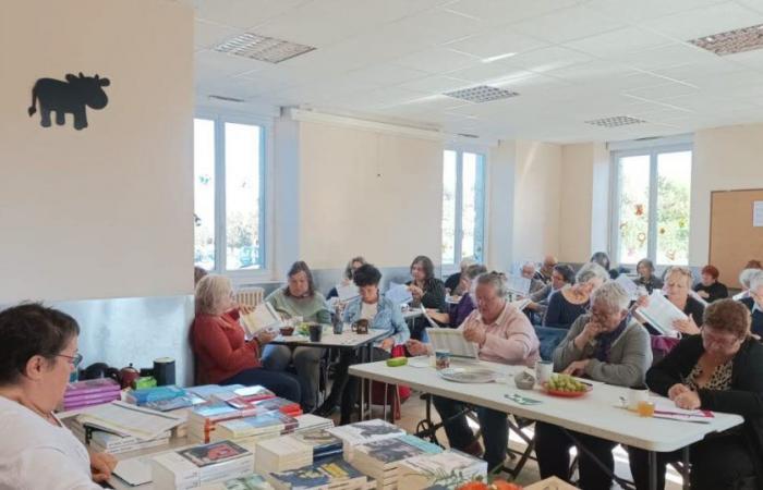 Davézieux. Herbst in der Buchhandlung Le Coin des livres