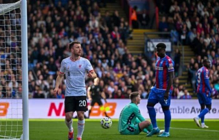 Crystal Palace 0:1 Liverpool: Die Reds bleiben vorne, während Diogo Jota schießt