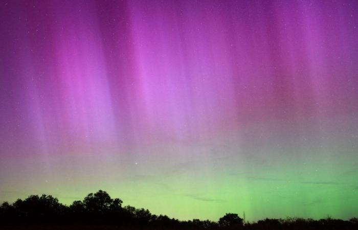 An diesem Wochenende werden wichtige Nordlichter am französischen Himmel erwartet