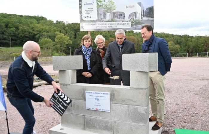 LE CREUSOT: Der Grundstein für den Le Magic-Komplex ist gelegt … und es ist kein Kino