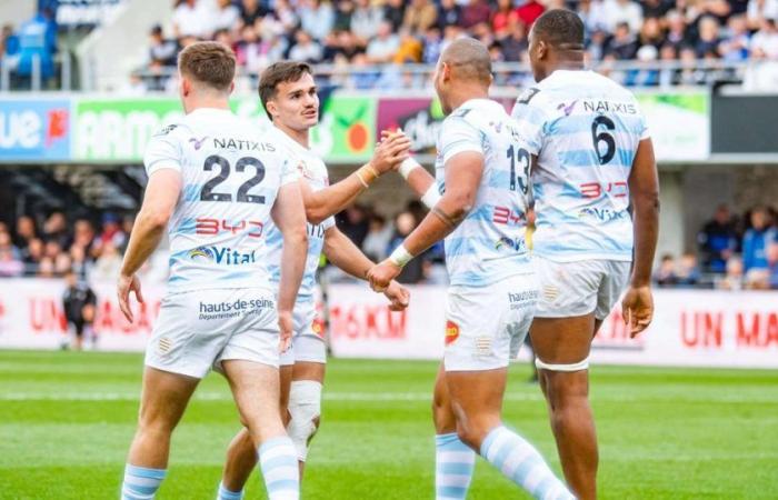 unter Schmerzen gewinnt Racing 92 in Vannes