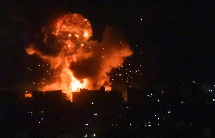 BILDER | Nach Angaben der offiziellen Agentur kommt es zu „gewalttätigen“ israelischen Angriffen südlich von Beirut