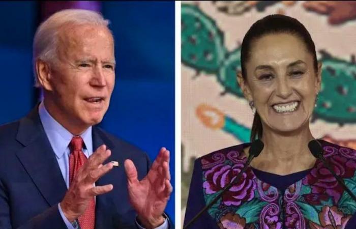 Joe Biden gratuliert der neuen Präsidentin Claudia Scheinbaum