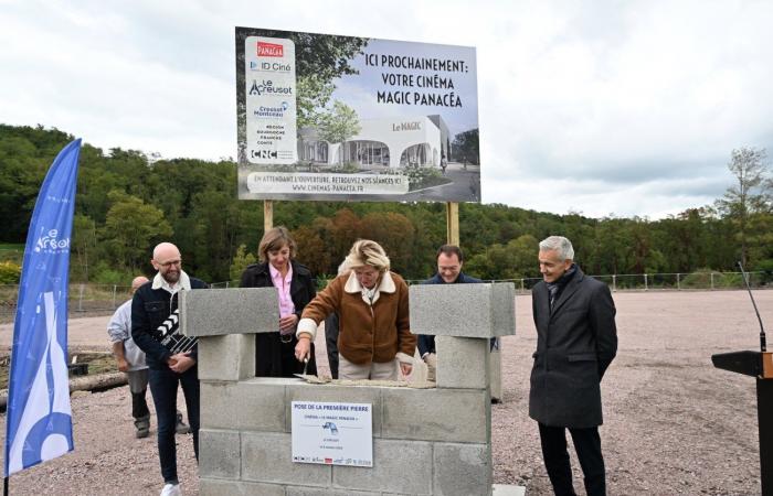 LE CREUSOT: Der Grundstein für den Le Magic-Komplex ist gelegt … und es ist kein Kino