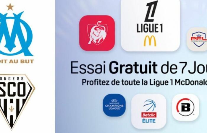 Streaming Marseille – Angers: Wie kann man das Ligue-1-Spiel heute Abend kostenlos sehen?