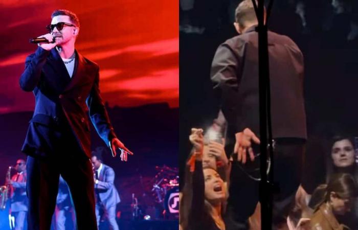 Video: Katherine Levac verpasst ihre Chance, Justin Timberlake im Bell Center zu berühren