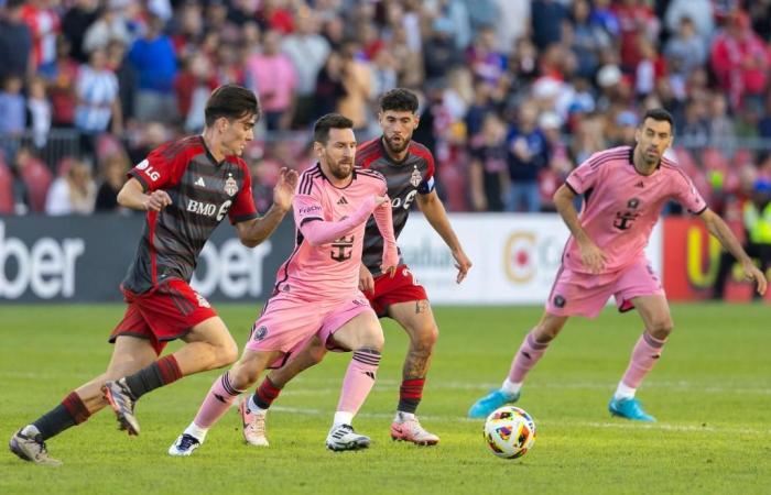 Toronto FC gegen Inter Miami CF-Xinhua