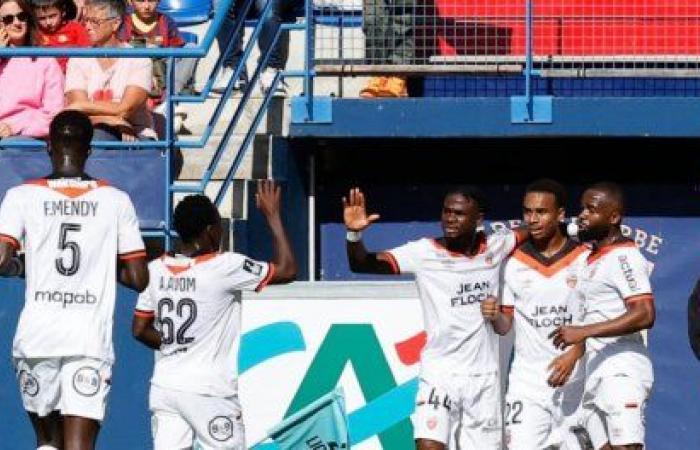 Lorient gewinnt in Caen und folgt dem Paris FC