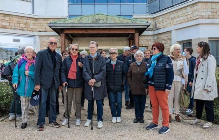 „Wir alle kennen jemanden, der krank ist“: ein blauer und rosafarbener Marsch in Orléans