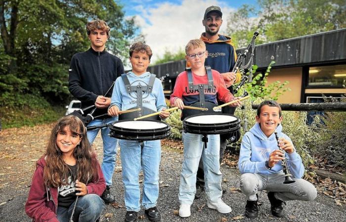 „Mein Großvater spielte die Bombarde“: In Quimper übernehmen junge Leute aus dem Bagadig von Ergué-Armel