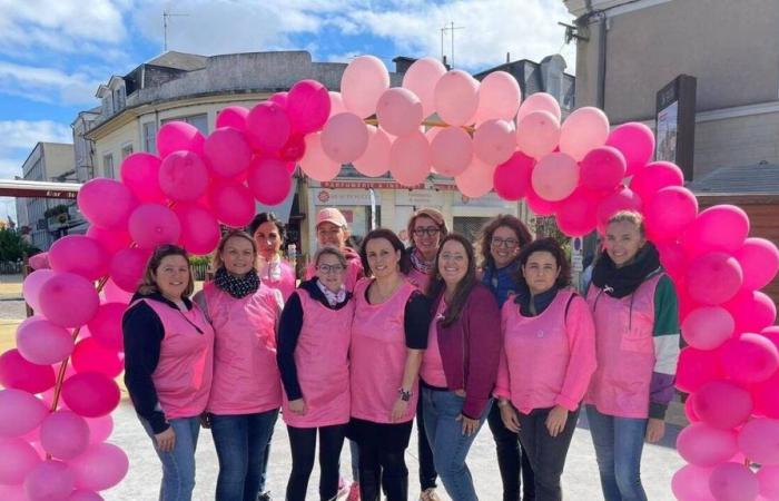 In Thouars versammelte der Pink Ladies Marsch gegen Brustkrebs rund 600 Teilnehmer